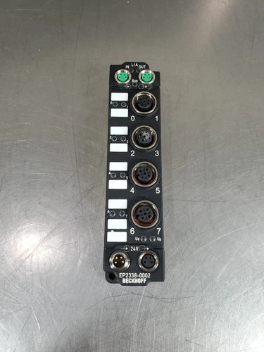 Beckhoff EP2338-0002 7-Channel I/O Module.                                 3E-40