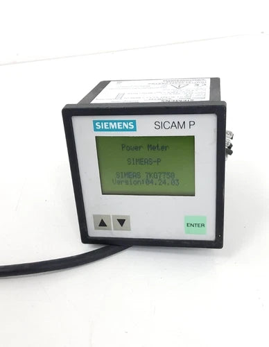 SIEMENS SICAM P50  7KG7750-0AA01-0AA1/EE  POWER METER