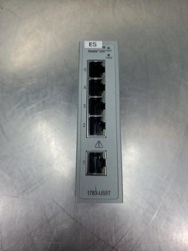 Allen Bradley 1783-US5T Ser B Stratix 2000 Ethernet Switch, 5-Port.         3D-3