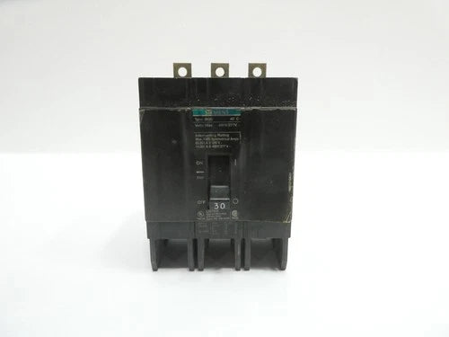 Siemens BQD330 Molded Case Circuit Breaker 3p 30a 480/277v-ac