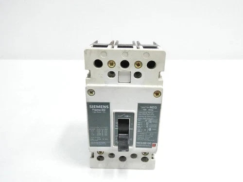 Siemens NEG3B100 Molded Case Circuit Breaker 3p 100a Amp 600v-ac