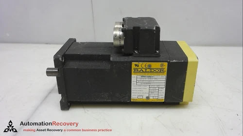 BALDOR W019/1314 D221-282-00 CLASS F BRUSHLESS AC SERVOMOTOR, #259370