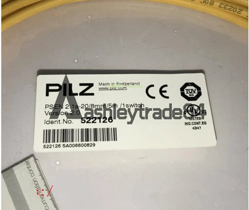 1PCS NEW PILZ Safety switch PSEN 2.1a-20/8mm/5m 522126