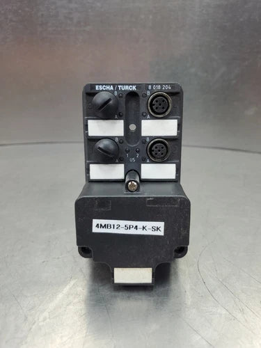 TURCK 4MB12-5P4-K-SK 4-Port Connector Terminal Block.                      5E-15