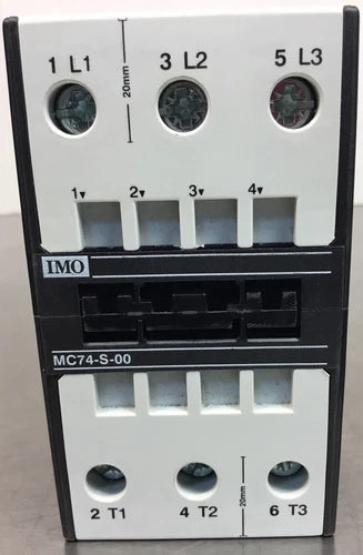IMO MC74-S-00400 Contactor AC3 400VAC 3 Pole 74A   4B