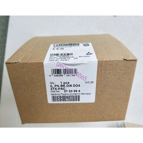 Phoenix 1PC NEW Bus Coupler IL PN BK DI8 DO4 2TX-PAC 2703994 Fedex or DHL