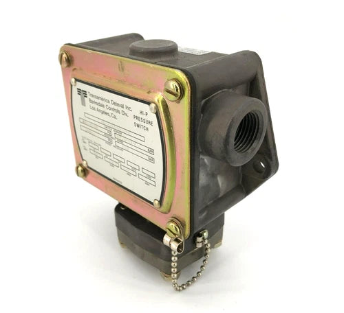 Novo Interruptor de Alta Press?o Barksdale P1H-J1600SS-T Alcance 400-1500psi, 2000psi Max