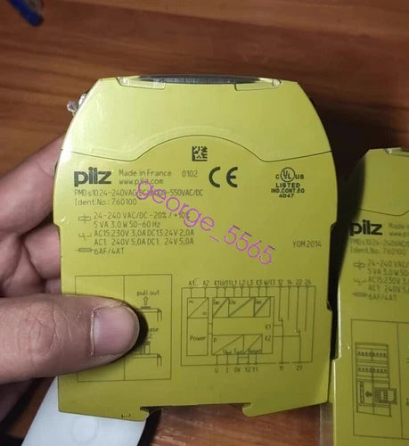 1PC PILZ PMD s10 24-240VAC/DC safety relay 760100 Fedex or DHL