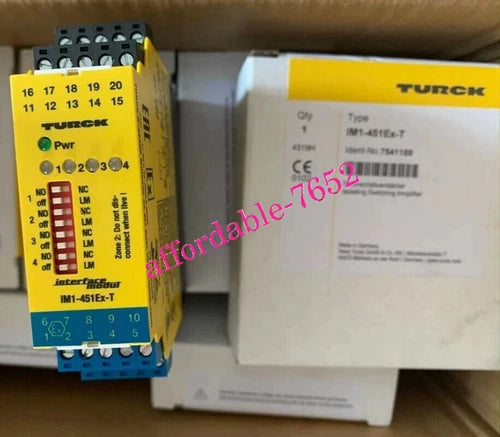 1pcs NEW TURCK IM1-451EX-T Isolation Switching Amplifiers 7541189 DHL or FedEx