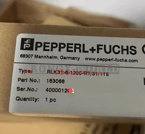 1PCS Pepperl+Fuchs P+F RLK31-8-1200-RT/31/115 Proximity Sensor New In Box