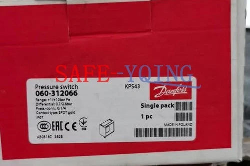 One New DANFOSS KPS43 060-312066 Pressure switch