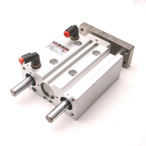 SMC 12-MGPL20-50 Compact Guide Cylinder, Bore: 20mm, Stroke: 50mm, 1.0MPa Max