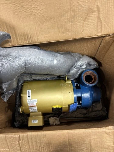 Baldor EJMM3312T Super-E 3-Phase Motor W/ Pump (10HP 230/460VAC, 12/6A, 3450rpm