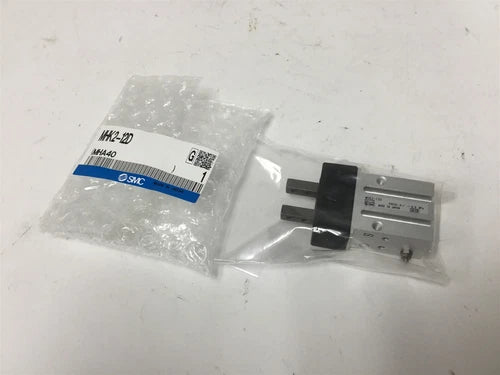 New SMC MHK2-12D Gripper, 2-Finger, Double Acting, Bore: 12mm, 0.1-0.6MPa