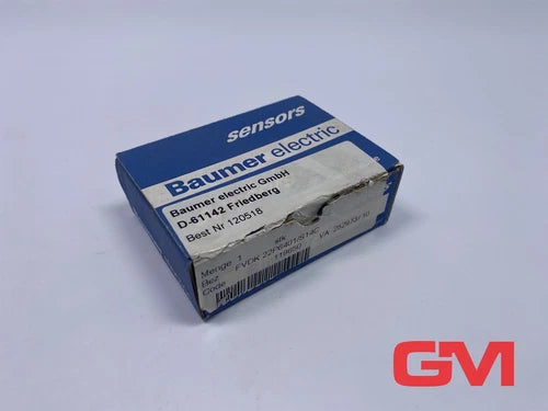 Baumer Lichtleiterger?t FVDK 22P6401/S14C Fiber optic sensor 119650 Teach-in