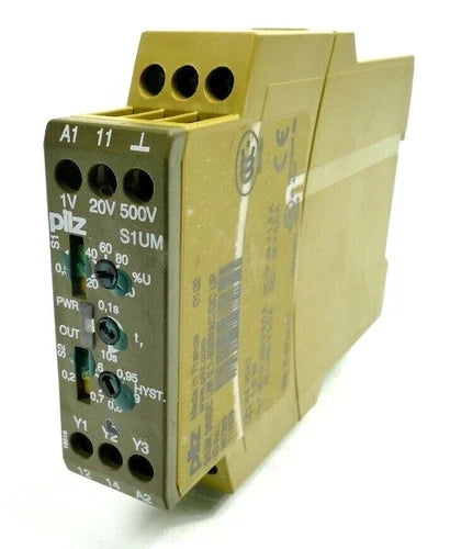 Pilz 827225 Strom¨¹berwachungsrelais S1UM 24VDC UM 0.1-500VAC/DC UP