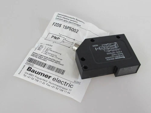 Baumer FZDS 15P5002 Optoelectronic Sensors UNUSED