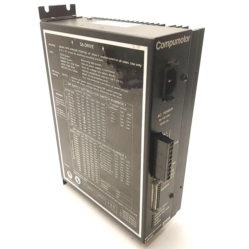 Parker S57-51 S6-DRIVE Compumotor Stepper Motor Drive, 1-Axis, 6A, 95-132VAC