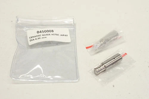 2x  0450008 DIA 0,80mm 0,8 Ceramic guide for Astec japax Erodiermaschine