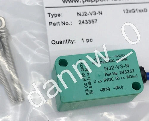New In Box Pepperl+Fuchs P+F NJ2-V3-N Ultrasonic Level Sensor