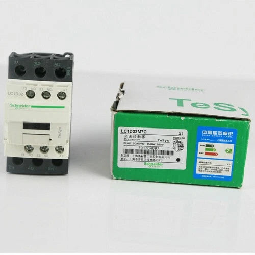 One New Schneider LC1D32M7C AC contactor AC220V In Box Fast Shipping