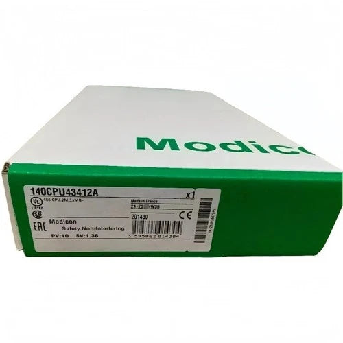 1PC New Schneider Electric Modicon Quantum 140CPU43412A 486CPU 2M 1XMB+
