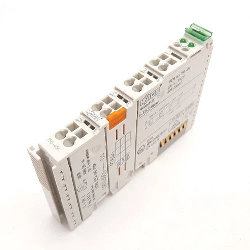 Wago 750-456 Analog Input Module, 2-Channel, Input: ¡À10VDC, Supply: 24VDC