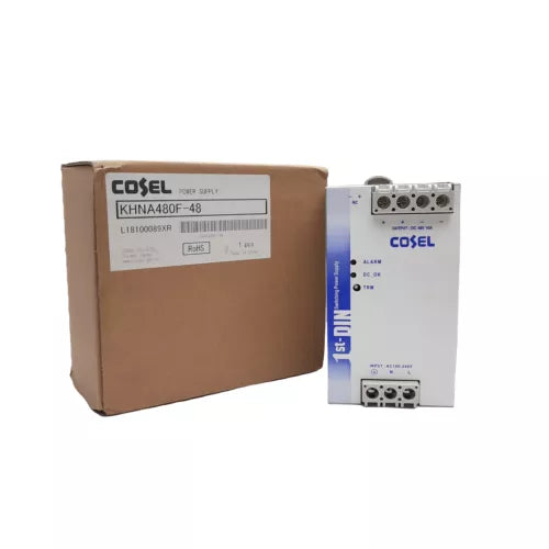 Cosel KHNA480F-48 Switching Power Supply, In 100-240VAC, Out 48VDC 10A, 480W