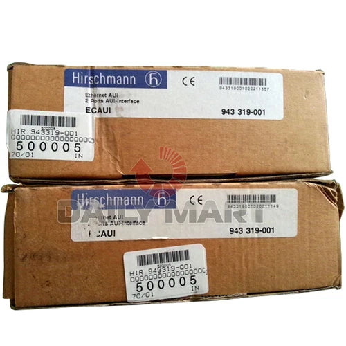 New in Box Hirschmann HIR:943319-001 Interface Card Ethernet ECAUI Simatic Net