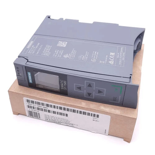 Siemens 6ES7511-1AK01-0AB0 SIMATIC S7-1500 CPU, 32GB Max Memory, PROFINET, 24VDC