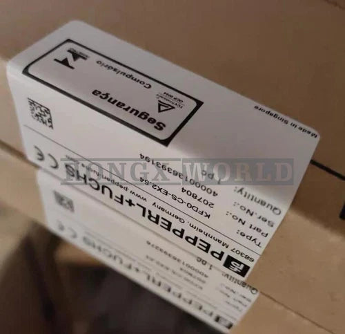 One  Pepperl+Fuchs KFD0-CS-EX2.54 safety barrier 207804 new