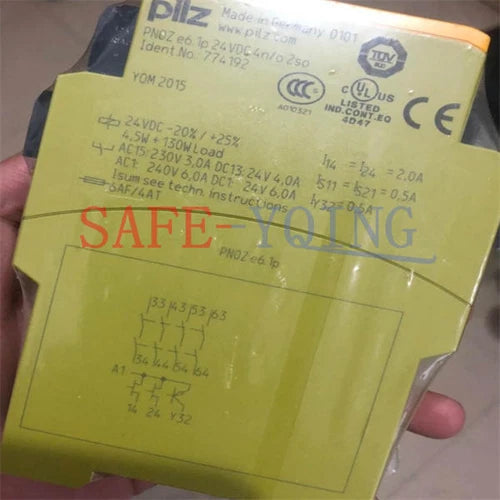 NEW 1PCS PILZ PNOZ e6.1p 24VDC 4n/o 2so 774192 Safety Relay