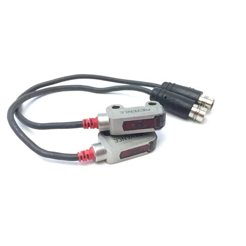 Keyence PR-M51CP Thrubeam Photoelectric Sensor Transmitter & Receiver Pair 1.2m