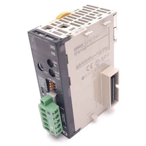 Omron CJ1W-DRM21 DeviceNet Unit, 4 Universal Input, 500Kbps, 64 Nodes Max, 24VDC