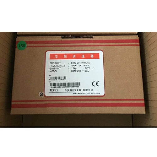 1PC New TECO Inverter S310-201-H1BCDC 0.75KW 220V In Box #F3