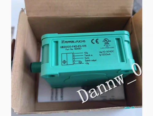 New In Box genuine Pepperl+Fuchs P+F UB2000-F42-E5-V15 Ultrasonic Sensor