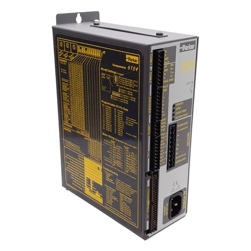 Parker ZETA6104 Compumotor Stepper Drive, 1-Axis, 19 Input, 9 Output, 95-132VAC