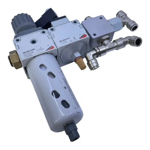 Camozzi MC202-D00 Wartungseinheit pmax 16bar 0,5-10bar f¨¹r industriellen Einsatz
