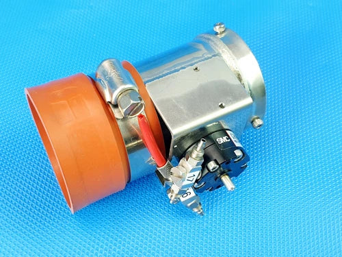 SMC CRB1BW10-90S Pneumatic ROTARY ACTUATOR mit Klappe 50mm Edelstahl