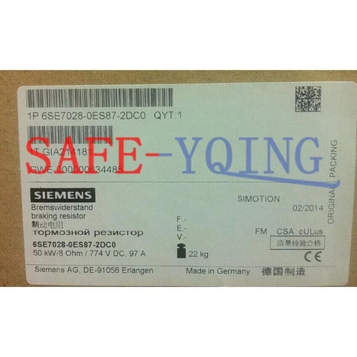 1PCS NEW 6SE7028-0ES87-2DC0 siemens Main drive braking resistor