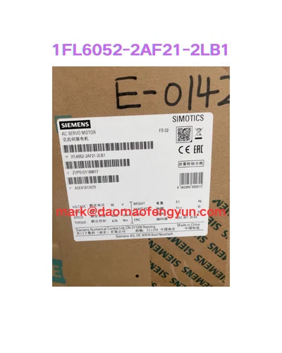 1FL6052-2AF21-2LB1 New SIMOTICS S-1FL6, SH50, Fast Shipping, DHL/FEDEX/UPS