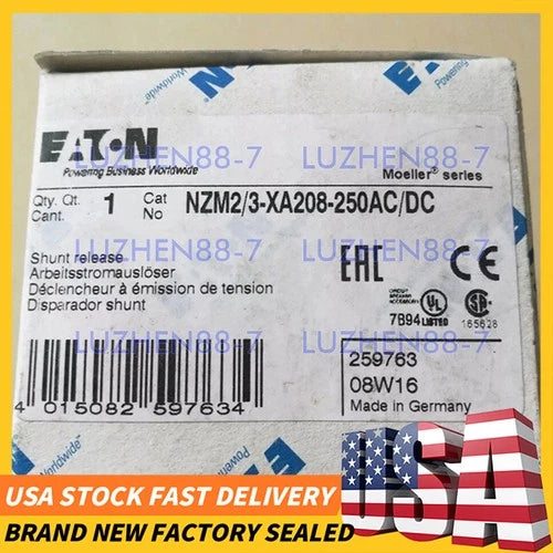 Eaton NZM2/3-XA208-250AC/DC Moeller Circuit Breaker Free Shipping
Opens in a new window or tab