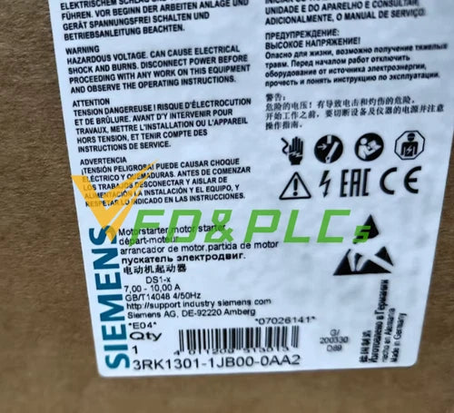 1PCS NEW 3RK1301-1JB00-0AA2 direct starter SIEMENS 3RK1 301-1JB00-0AA2