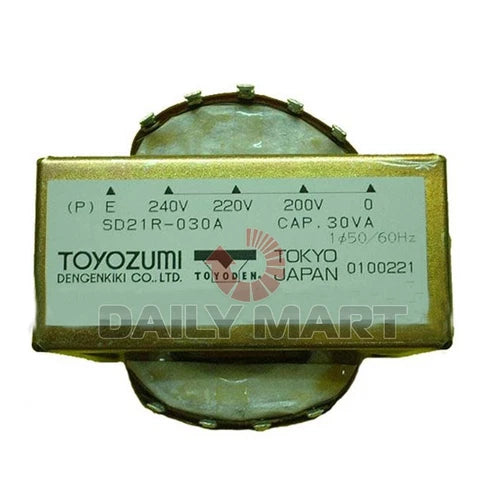 TOYOZUMI NEW SD21R-030A PLC Type BR Transmission, 30VA, 1.5kV 50/60 Hz