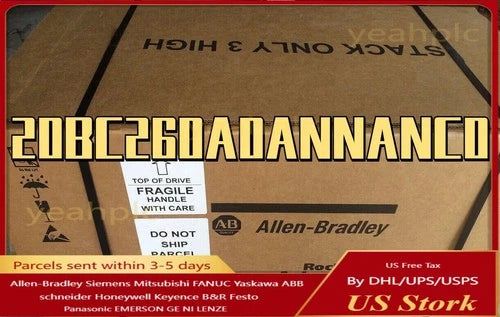 NEW IN BOX 20BC260A0ANNANC0 ALLEN BRADLEY 20BC260A0ANNANC0 FREE SHIP US Free Tax