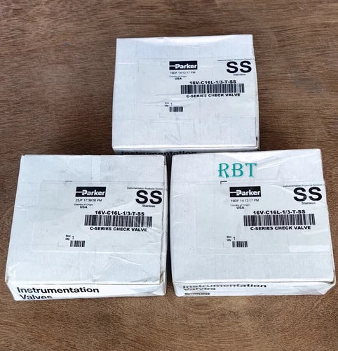 Parker 16V-C16L-1/3-T-SS Check valve Brand new fedex or DHL