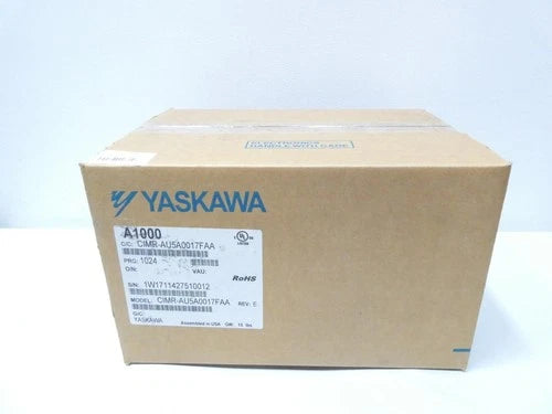 Yaskawa CIMR-AU5A0017FAA Ac Vfd Drive 500-600v-ac 0-400hz 0-600v-ac 10hp