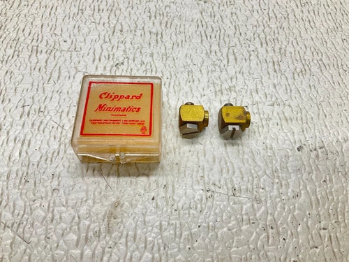 Clippard MFC-3AK Flow Control Valve Fitting MFC3AK Lot of 2 New (TB)