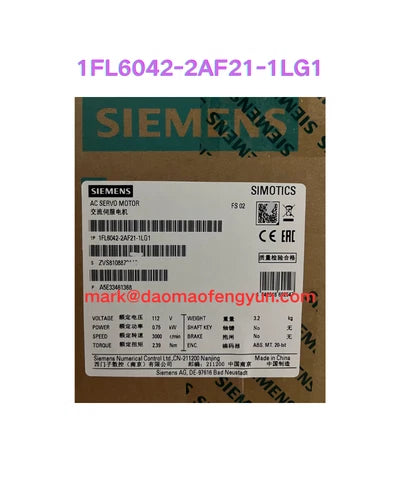 1FL6042-2AF21-1LG1 New SIMOTICS S-1FL6£¬SH45£¬Fast Shipping, DHL/FEDEX/UPS