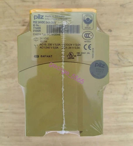 1PC New PILZ Safety Relay PDZ 24VDC 2N/O 2N/C 774400 fedex or DHL